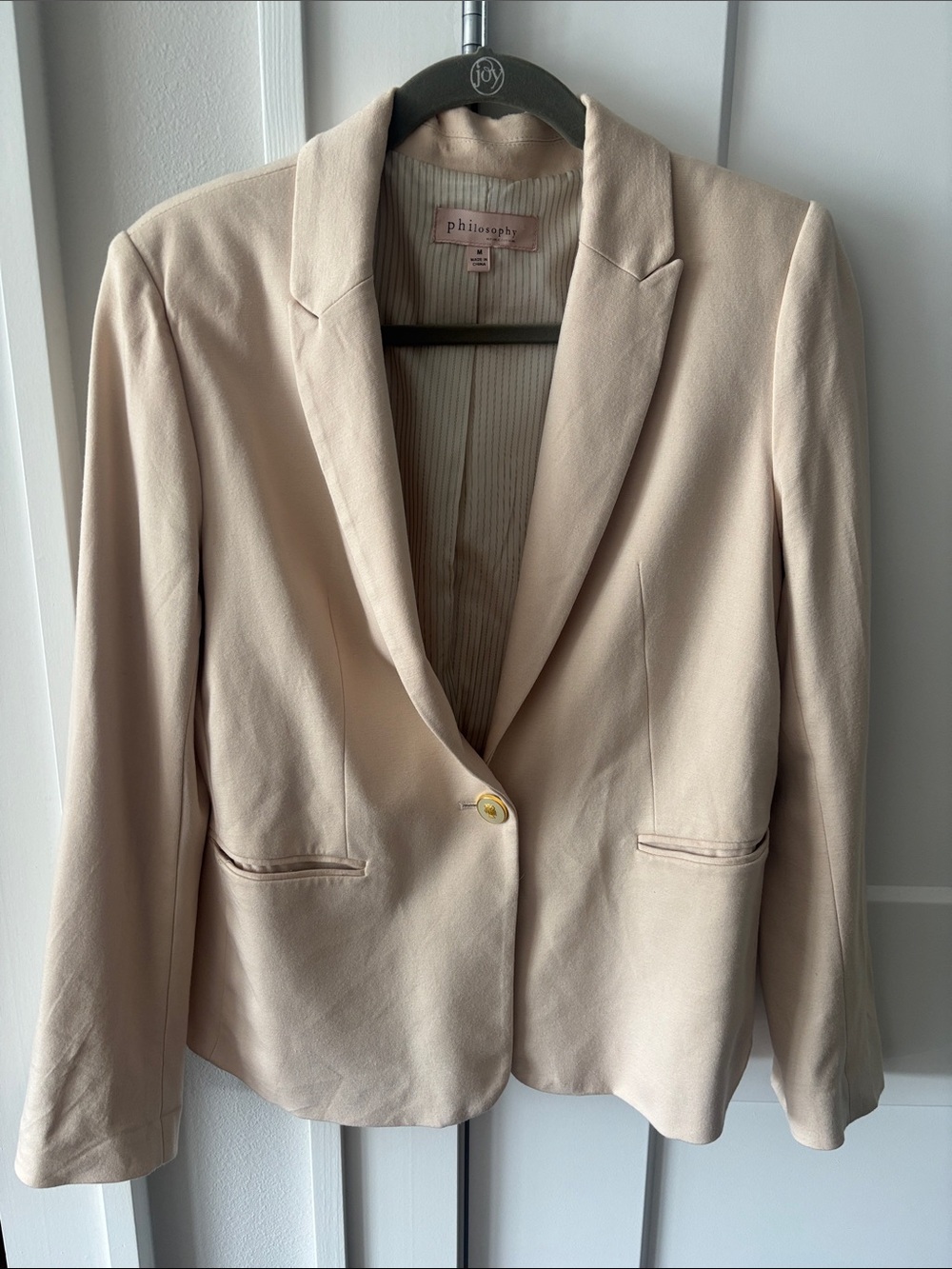 Philosophy Single-Button Blazer